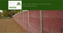 Desktop Screenshot of ddm-clotures-btp.com